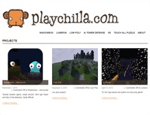 Tablet Screenshot of playchilla.com
